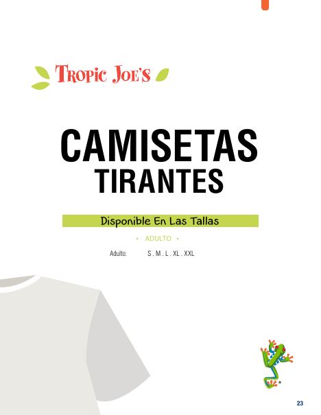Camisetas tirantes — página 23